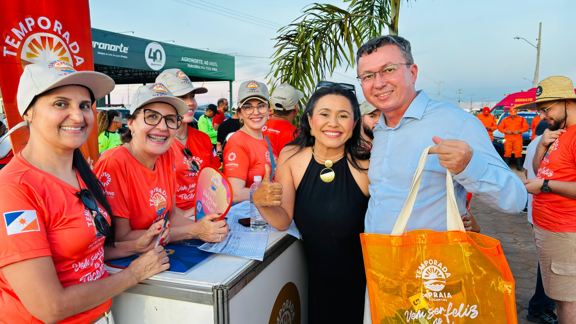 Gestor de Pau d’Arco participa do lançamento oficial da Temporada de Praia do Tocantins em Palmas
